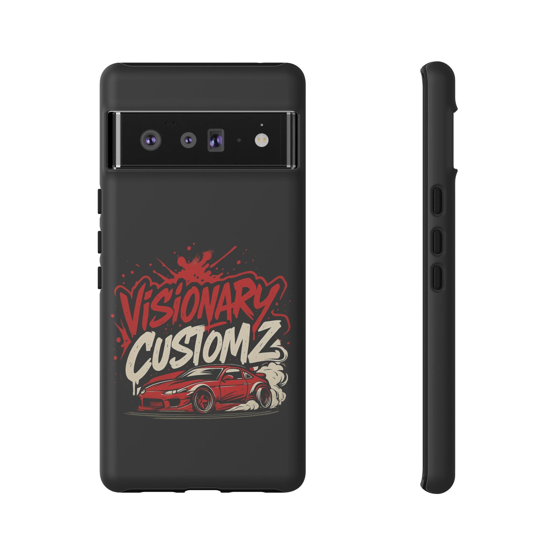 Visionary Customz Phone Case, Car Lover Accessory, Gift for Auto Enthusiasts, Customizable Phone Protection, Birthday Gift Idea