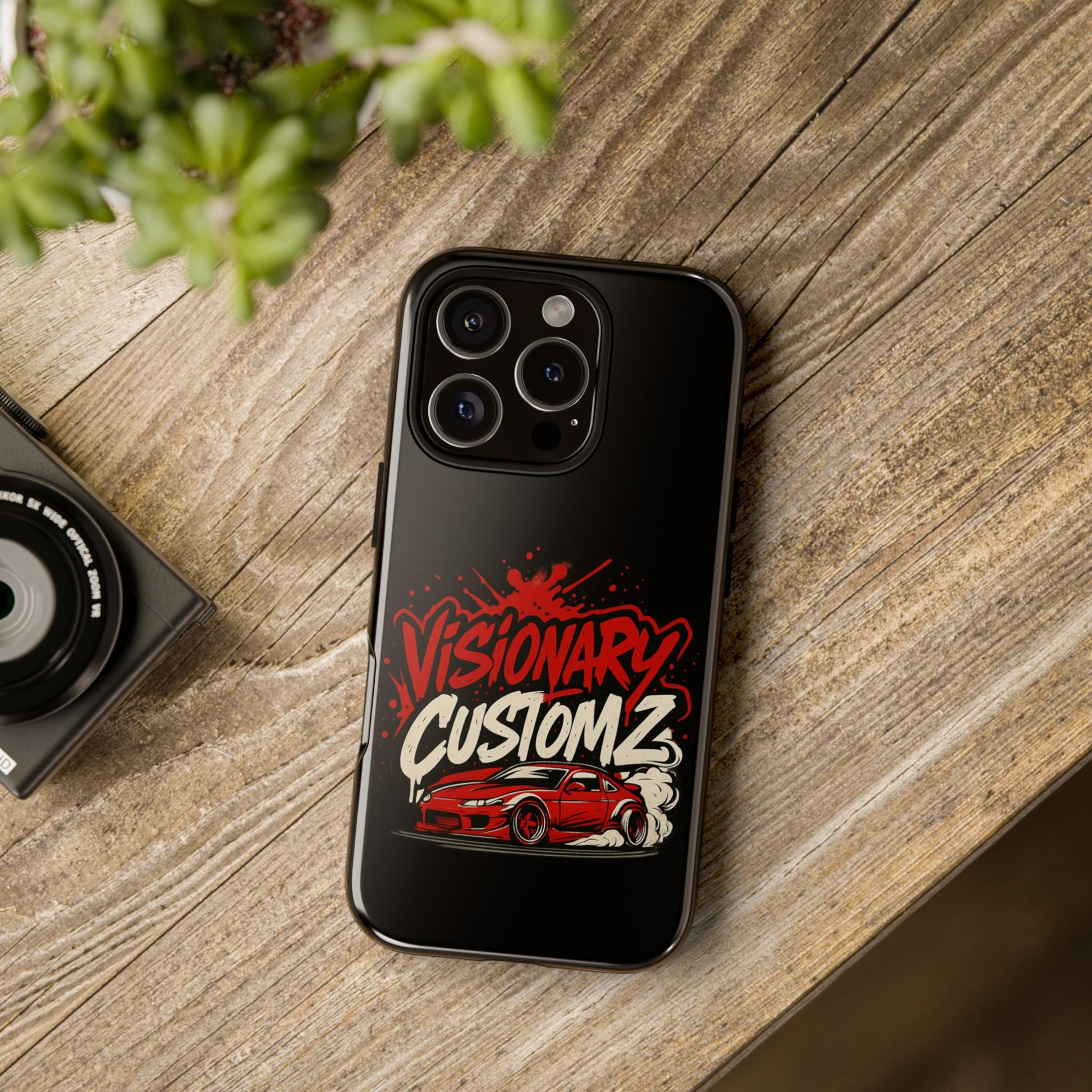 Visionary Customz Phone Case, Car Lover Accessory, Gift for Auto Enthusiasts, Customizable Phone Protection, Birthday Gift Idea