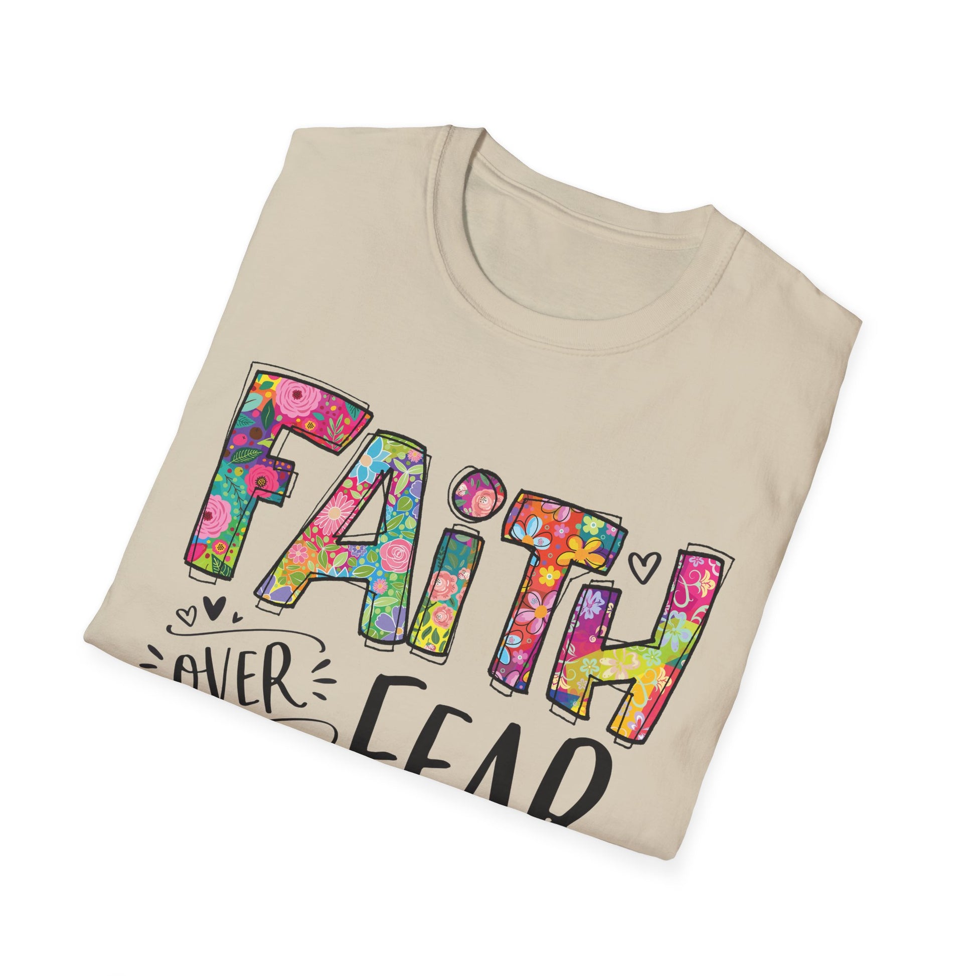 Colorful Christian Faith Unisex T-Shirt
