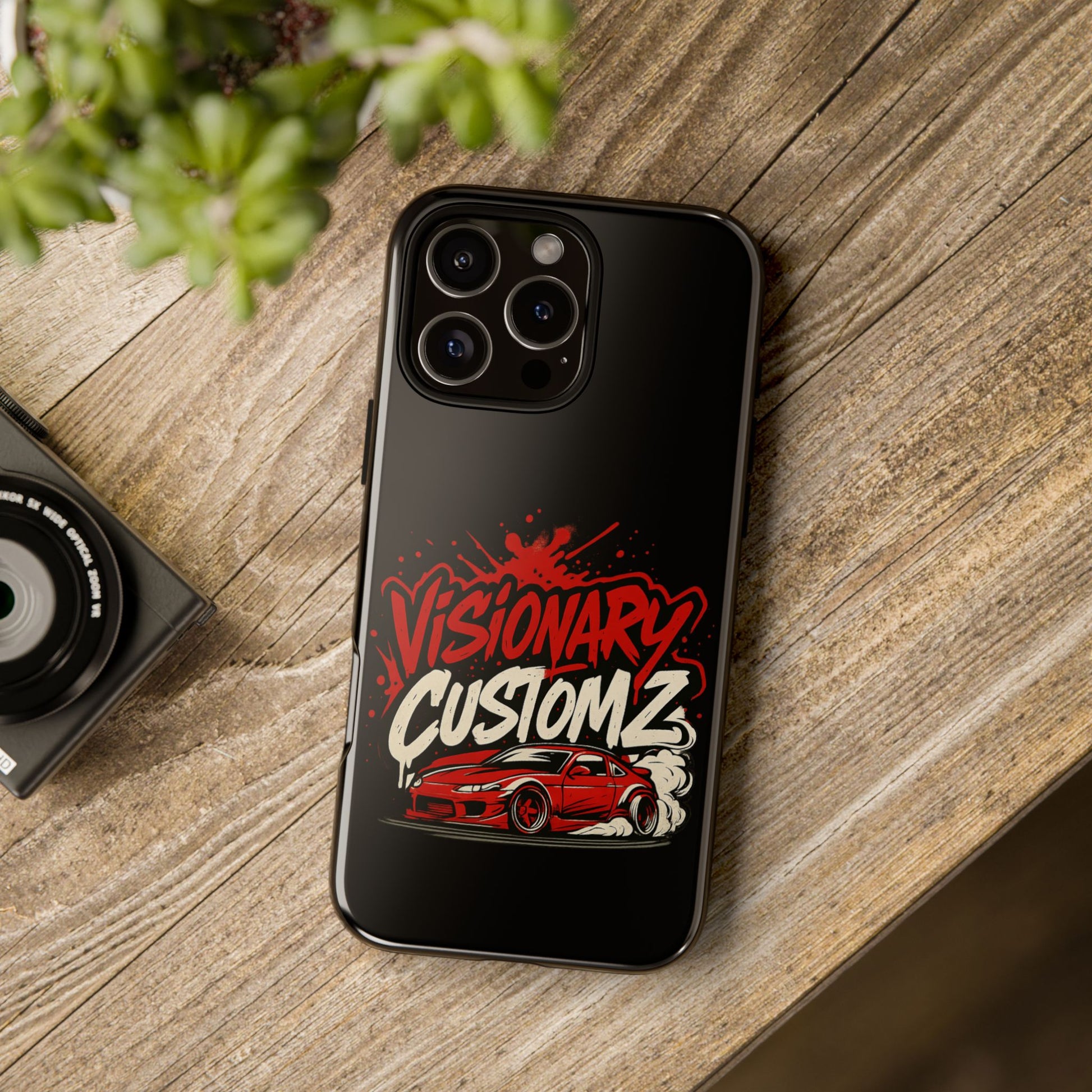 Visionary Customz Phone Case, Car Lover Accessory, Gift for Auto Enthusiasts, Customizable Phone Protection, Birthday Gift Idea