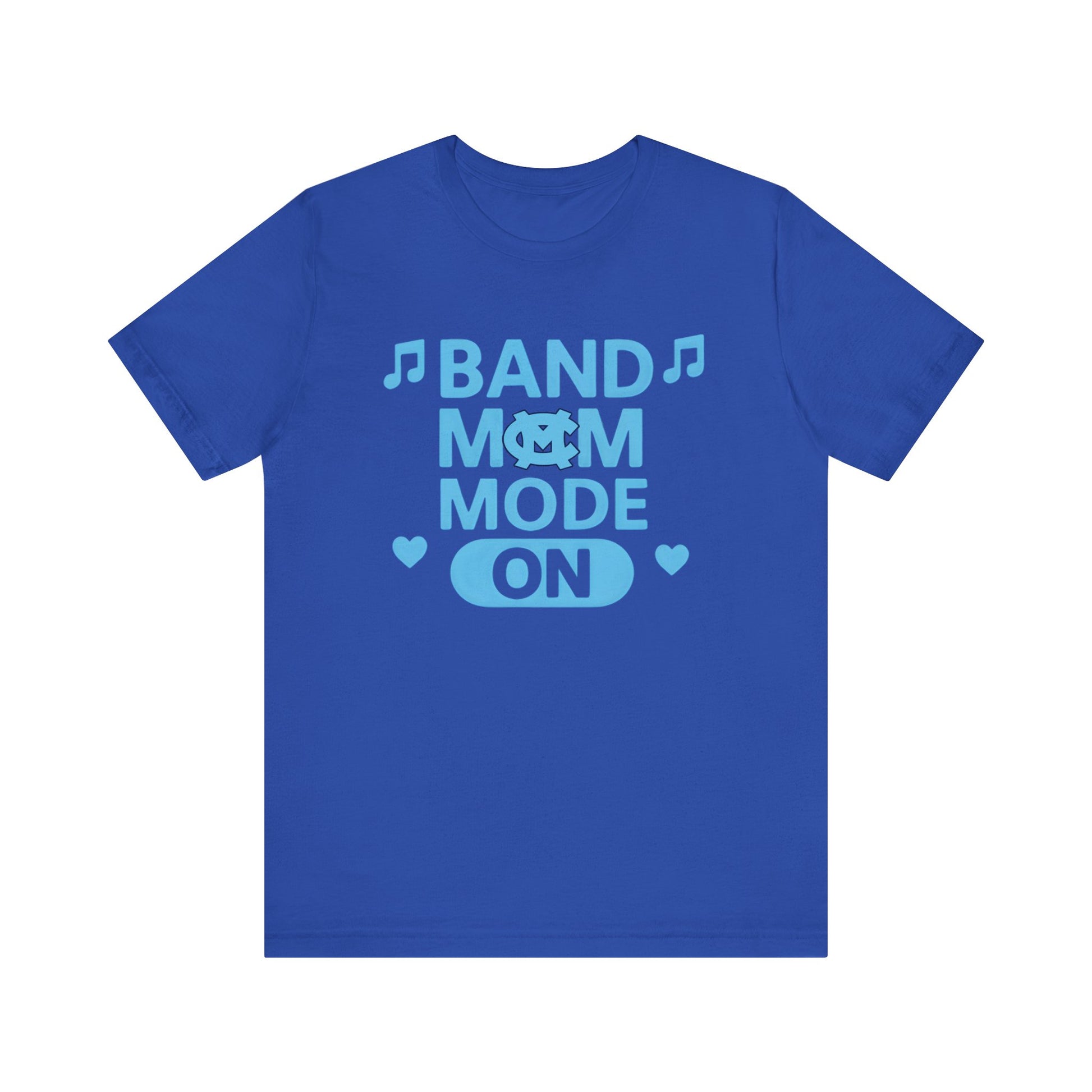 Band Mom Mode On Tee - Unisex Jersey Shirt for Music Lovers, Perfect for Concerts, Band Events, Gift for Moms, Music Enthusiasts