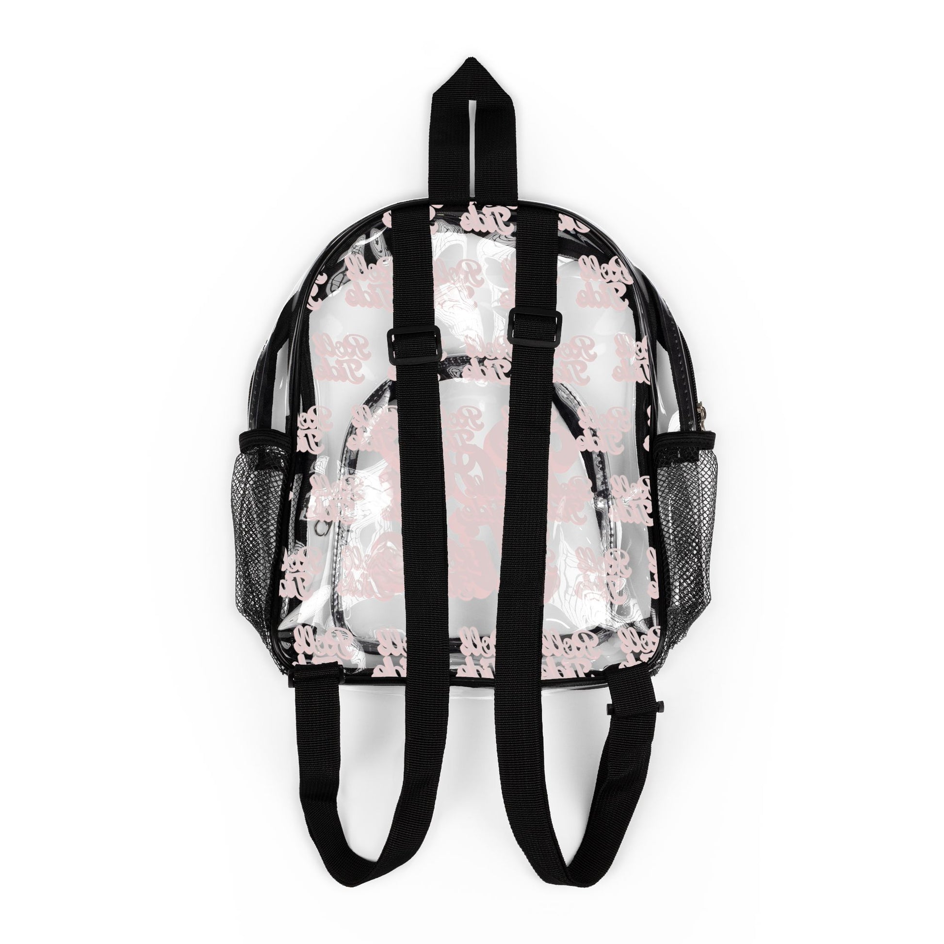 Clear Stadium Backpack - Sporty Clear Bag, Game Day Essentials, School Bag, Festival Gear, Transparent Backpack