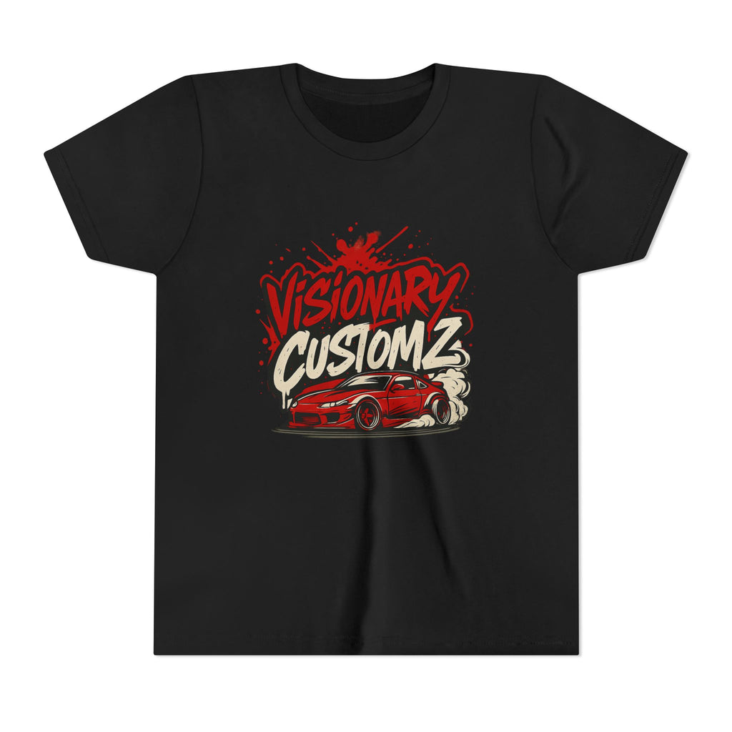 Visionary Custom Youth Tee - Cool Car Graphic, Gift for Young Car Enthusiasts, Birthday Shirt, Customizable Apparel, Automotive Fashion