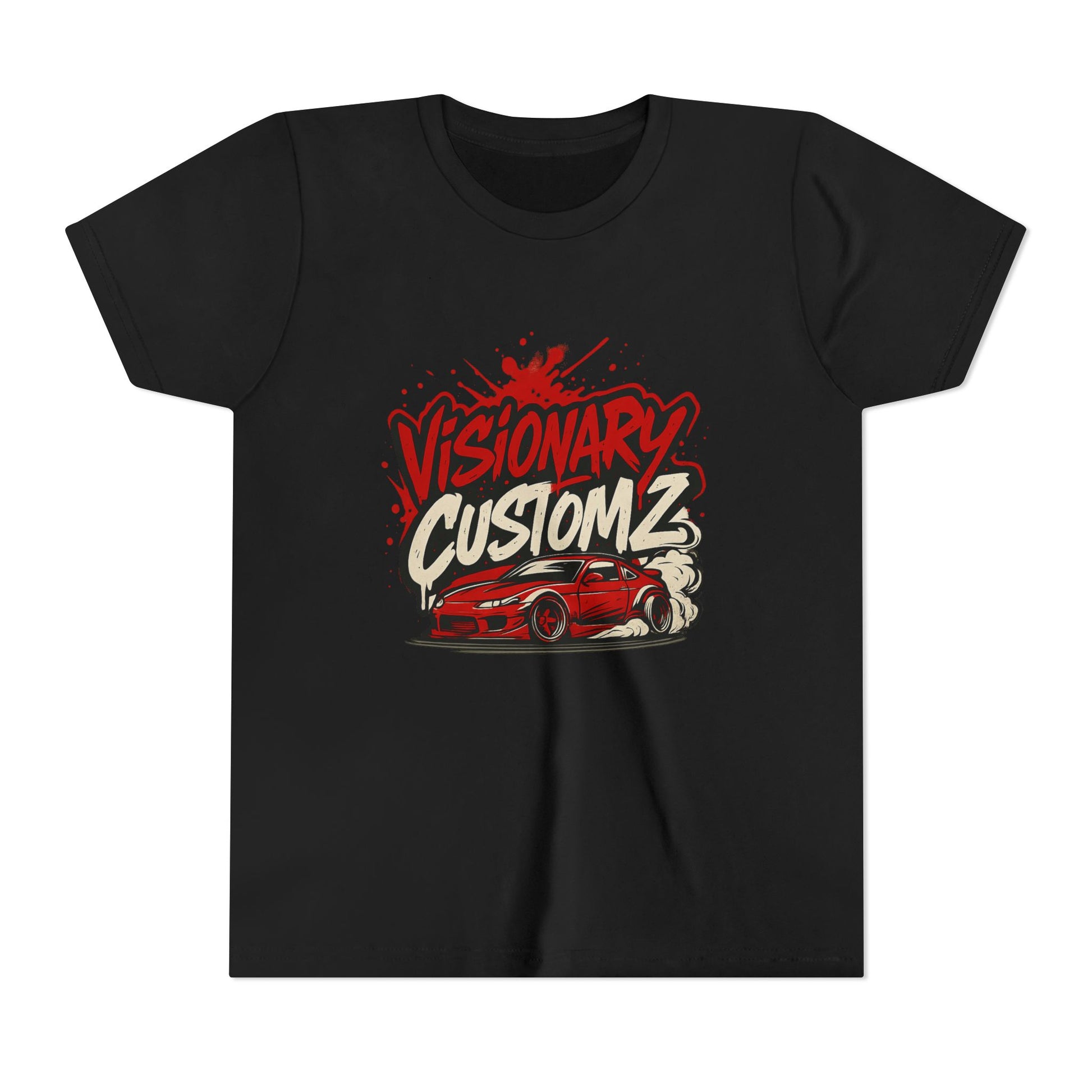 Visionary Custom Youth Tee - Cool Car Graphic, Gift for Young Car Enthusiasts, Birthday Shirt, Customizable Apparel, Automotive Fashion