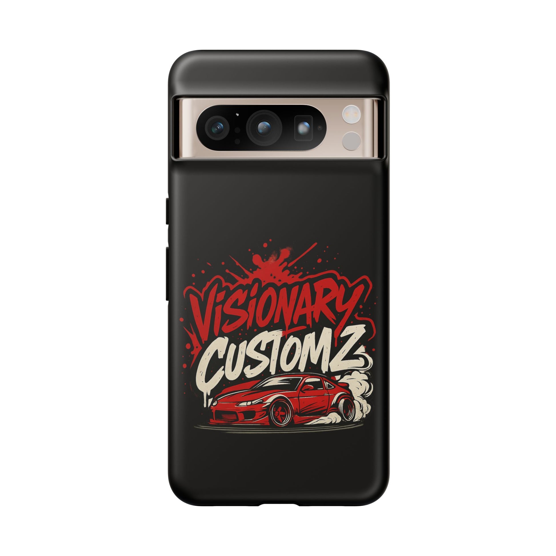 Visionary Customz Phone Case, Car Lover Accessory, Gift for Auto Enthusiasts, Customizable Phone Protection, Birthday Gift Idea