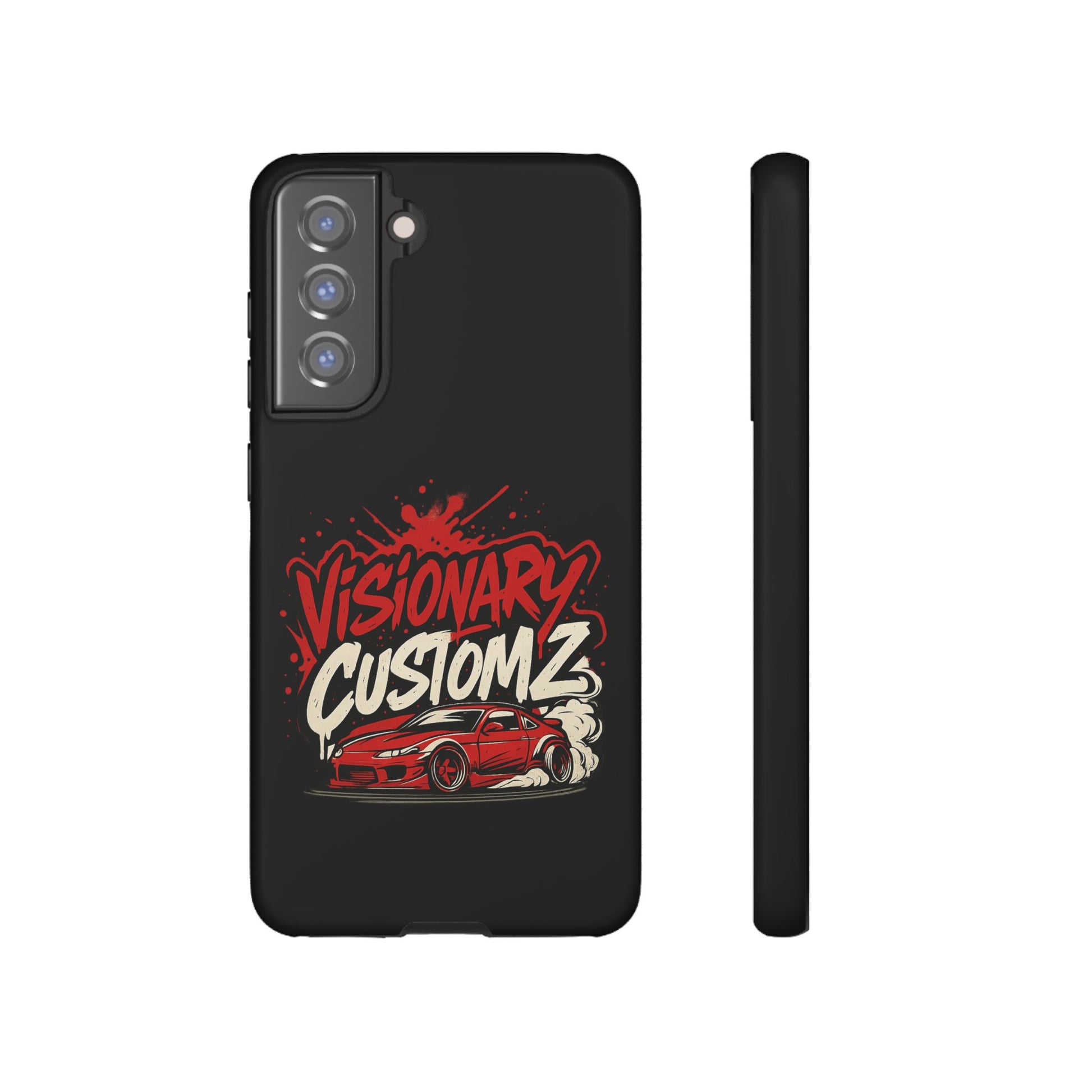 Visionary Customz Phone Case, Car Lover Accessory, Gift for Auto Enthusiasts, Customizable Phone Protection, Birthday Gift Idea