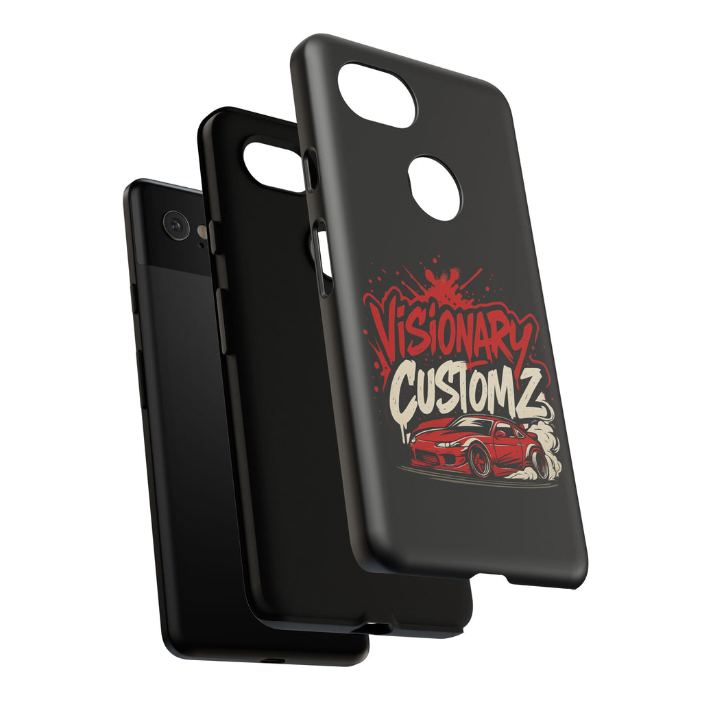 Visionary Customz Phone Case, Car Lover Accessory, Gift for Auto Enthusiasts, Customizable Phone Protection, Birthday Gift Idea