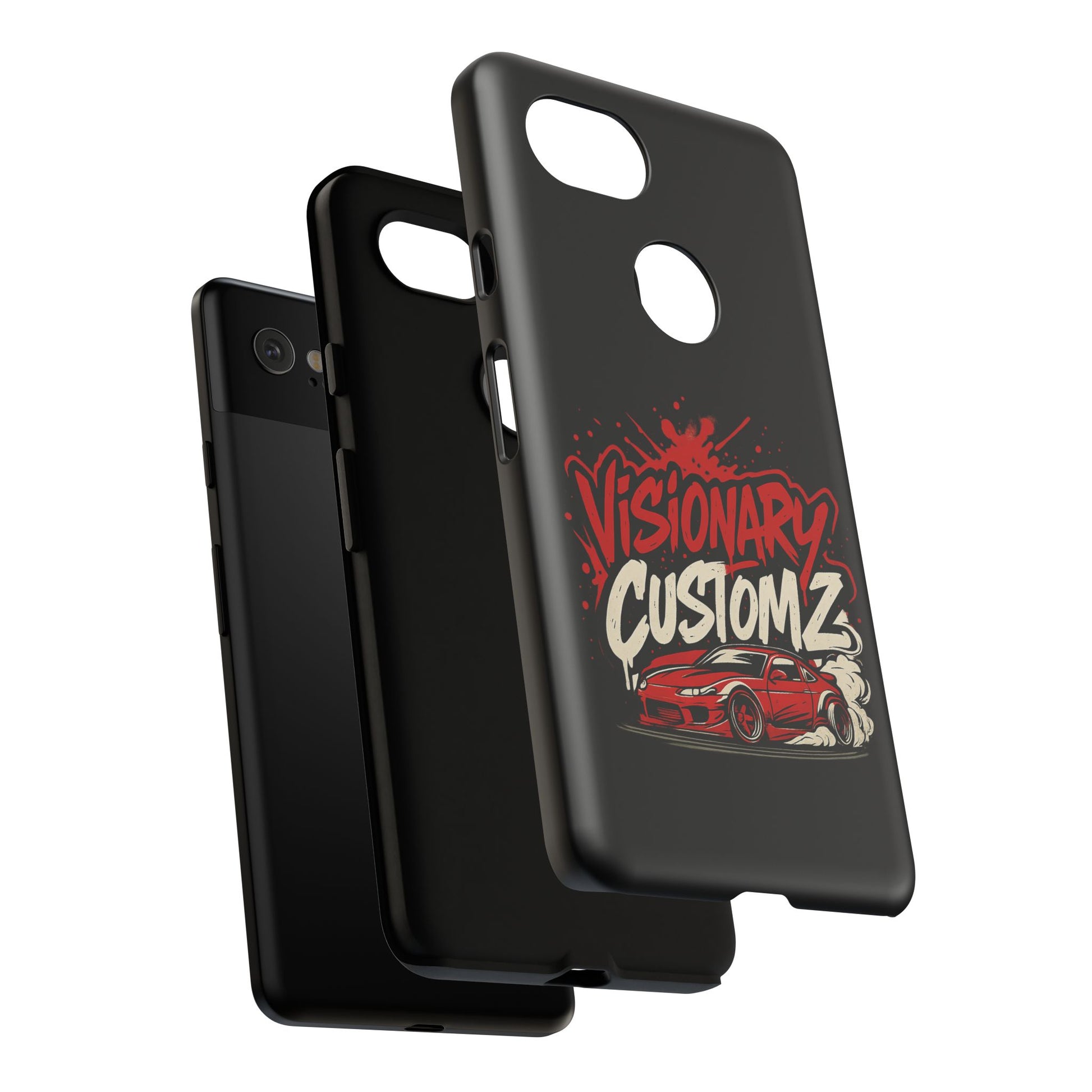 Visionary Customz Phone Case, Car Lover Accessory, Gift for Auto Enthusiasts, Customizable Phone Protection, Birthday Gift Idea