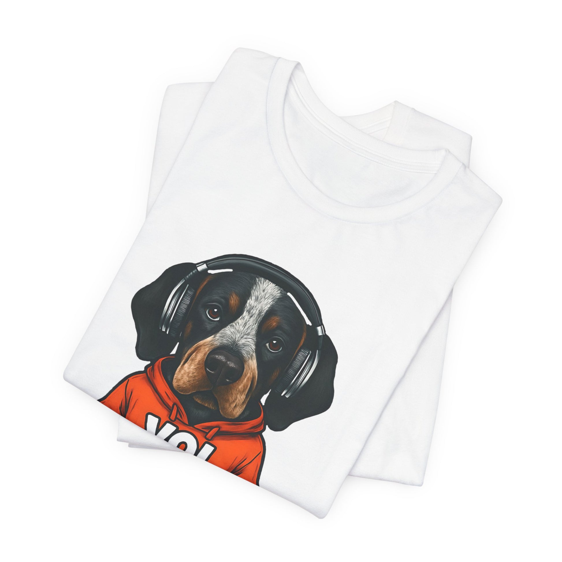 Smokey Dog Graphic Tee - VOL LIFE, Pet Lover Gift, Unisex Jersey Short Sleeve Shirt, Fun t-shirt, Casual Wear, Dog Lover Apparel